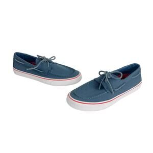 Sperry Bahama II SeaCycled Hybrid Boat Shoe Sneaker Blue Sz 10.5